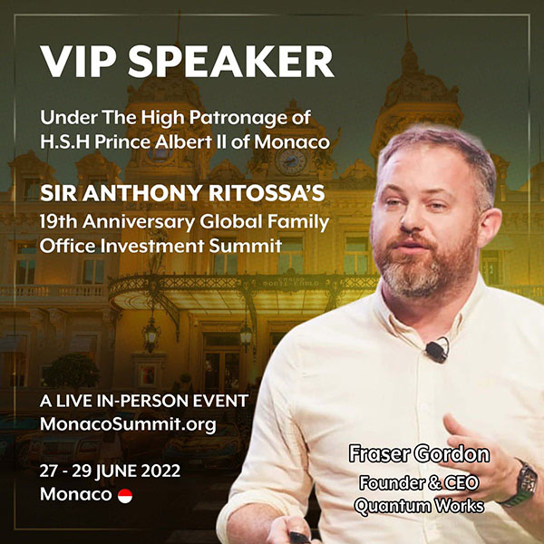 Fraser Godron VIP speaker at Ritossa's